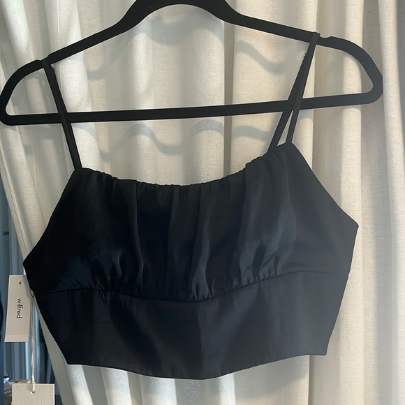 NWT -Aritzia Wilfred sonnet cami bustier -M - Picture 1 of 7